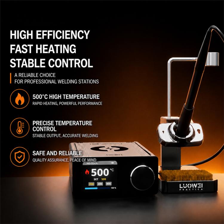 LUOWEI SS-02 180W Warrior Desktop Soldering Station, C115, C210, C245