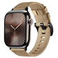 Canvas Nylon Pin Buckle Watch Band, For Apple Watch 46mm / 49mm / 45mm / 44mm