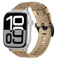 Canvas Nylon Pin Buckle Watch Band, For Apple Watch 46mm / 49mm / 45mm / 44mm