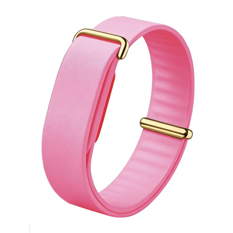 Solid Color PU Leather Loop Watch Band, For Google Fitbit Air