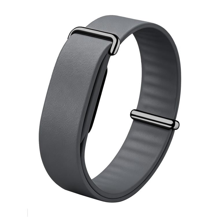 Solid Color PU Leather Loop Watch Band, For Google Fitbit Air