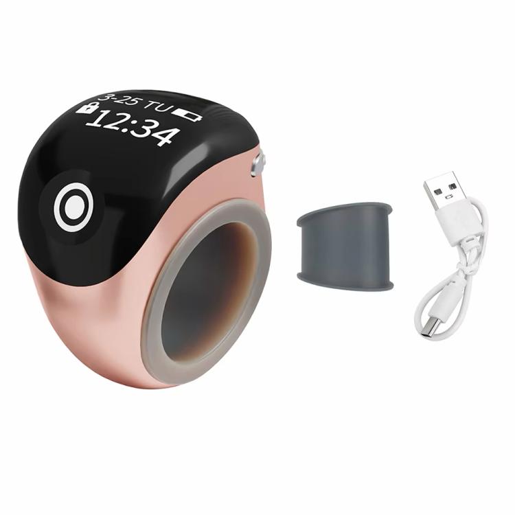 S8 Pro Adjustable Size Touch Smart Bluetooth Prayer Ring Counter, S8 Pro (Black), S8 Pro (Green), S8 Pro (Rose Gold)