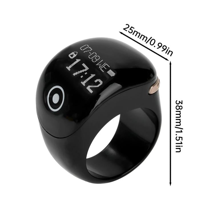 S8 Pro Adjustable Size Touch Smart Bluetooth Prayer Ring Counter, S8 Pro (Black), S8 Pro (Green), S8 Pro (Rose Gold)