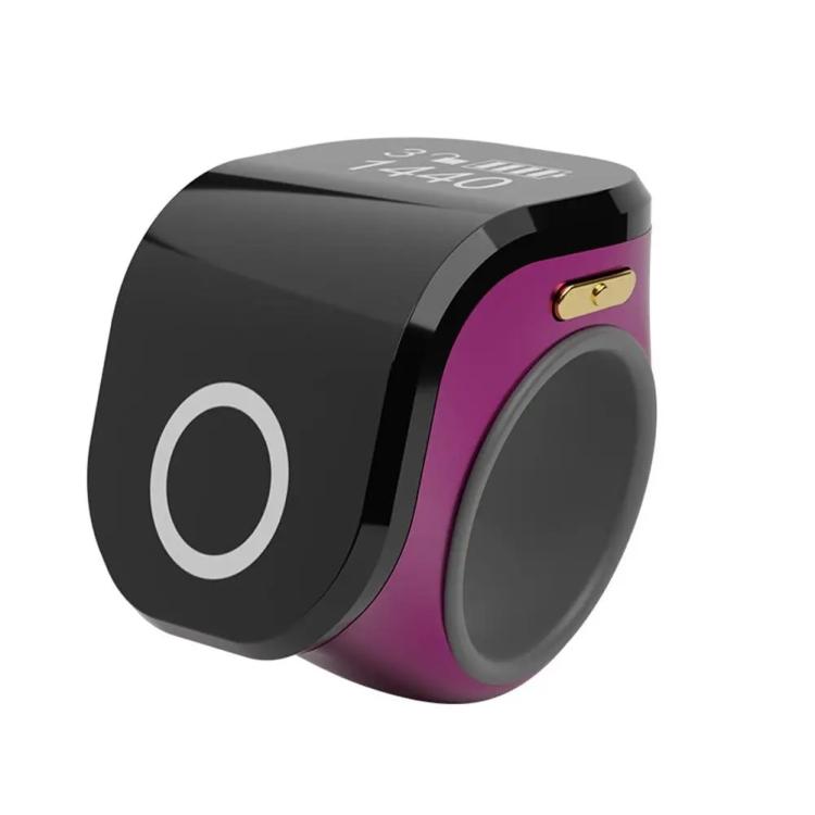 S10 Adjustable Size Touch Smart Bluetooth Prayer Ring Counter, S10 (Black), S10 (Pink), S10 (Purple), S10 (Red), S10 (Green)