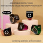 S10 Adjustable Size Touch Smart Bluetooth Prayer Ring Counter, S10 (Black), S10 (Pink), S10 (Purple), S10 (Red), S10 (Green)