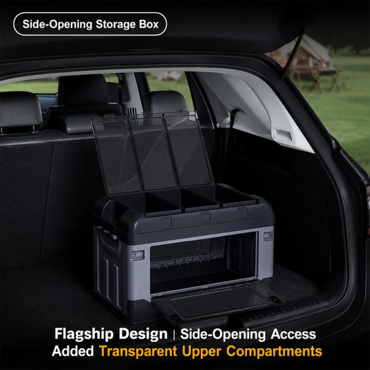 SUITU R-6543 Car Outdoor Camping Multifunctional Storage Box, M 48x30x32.5cm, L 59x36x38cm