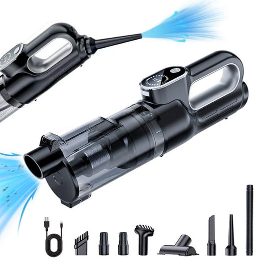 SUITU Smart Brushless Handheld Car Vacuum Cleaner, Standard Version, with Extension Pole+Large Floor Brush