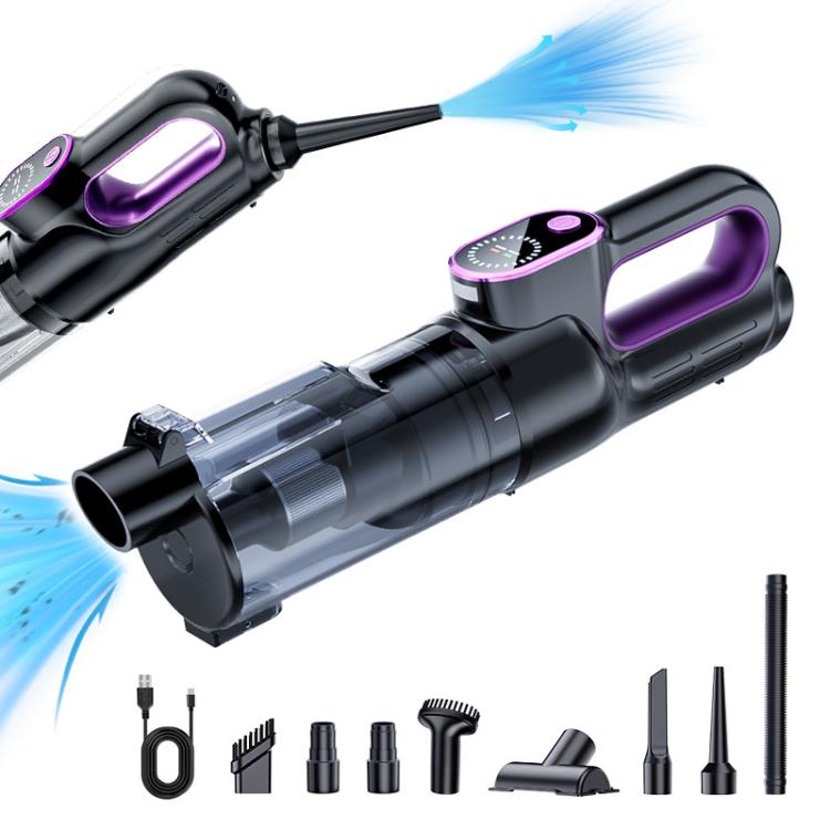 SUITU Smart Brushless Handheld Car Vacuum Cleaner, Standard Version, with Extension Pole+Large Floor Brush