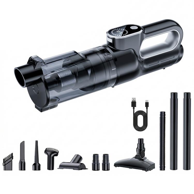 SUITU Smart Brushless Handheld Car Vacuum Cleaner, Standard Version, with Extension Pole+Large Floor Brush