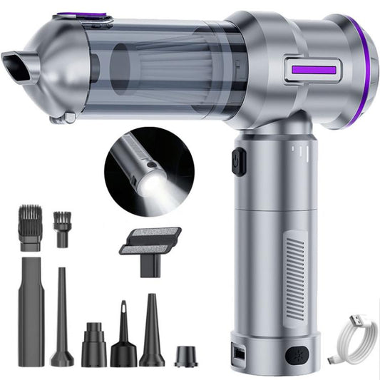 SUITU ST-6710A Plus Brushless Motor Handheld Blow Suction Combo Car Vacuum Cleaner with Inflator, ST-6710A Plus