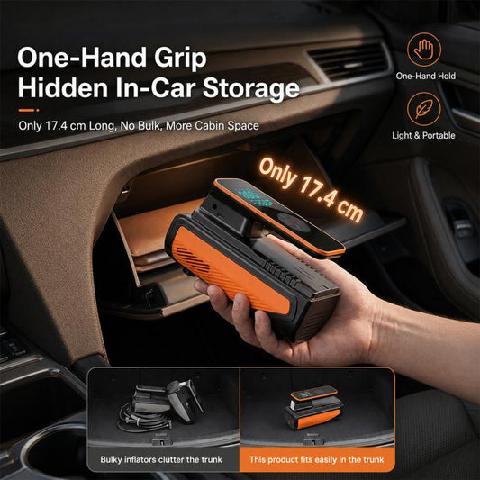 SUITU ST-5554C Car Dual-screen Wireless Tire Inflatable Pump Electric Air Tire Inflator, ST-5554C