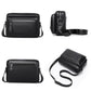 WEIXIER D1228 Retro Lychee Texture Waterproof Large Capacity Shoulder Crossbody Bag