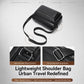 WEIXIER D1228 Retro Lychee Texture Waterproof Large Capacity Shoulder Crossbody Bag