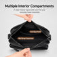 WEIXIER D1228 Retro Lychee Texture Waterproof Large Capacity Shoulder Crossbody Bag