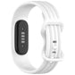 xDfind Integrated Solid Color Butterfly Buckle Silicone Watch Band, For Google Fitbit Air