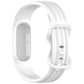 xDfind Integrated Solid Color Butterfly Buckle Silicone Watch Band, For Google Fitbit Air