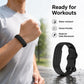 xDfind Integrated Solid Color Butterfly Buckle Silicone Watch Band, For Google Fitbit Air