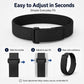 xDfind Woven Nylon Loop Hook and Loop Fastener Watch Band, For Google Fitbit Air