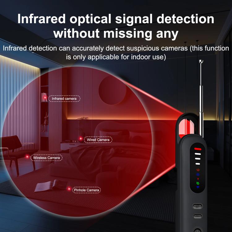 T06 Camera Detector Infrared Magnetic Detection Privacy Alarm