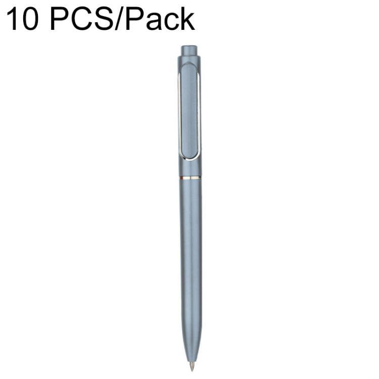 Light blue retractable gel pen, 0.5mm bullet tip