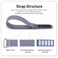 xDfind 20mm Woven Nylon Hook and Loop Fastener Watch Band, For Hume Band