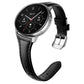 xDfind Universal Straight Lug Ends Slim Waist Vegan Leather Watch Band, 22mm, 20mm, 18mm