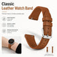 xDfind Universal Straight Lug Ends Slim Waist Vegan Leather Watch Band, 22mm, 20mm, 18mm