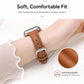 xDfind Universal Straight Lug Ends Slim Waist Vegan Leather Watch Band, 22mm, 20mm, 18mm