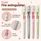 4 PCS/Set Fire Extinguisher Design 0.5mm Tip Retractable Gel Pen for Students