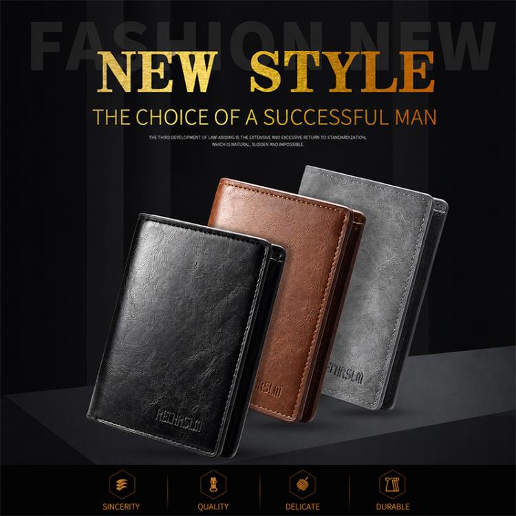 RECHRSLM PU Leather Passport Document Storage Card Bag