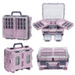 Large Portable Handheld Lure Fishing Tackle Box Waterproof Dual-Layer Multi Grids Container