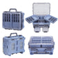 Large Portable Handheld Lure Fishing Tackle Box Waterproof Dual-Layer Multi Grids Container