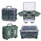Large Portable Handheld Lure Fishing Tackle Box Waterproof Dual-Layer Multi Grids Container