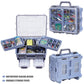 Large Portable Handheld Lure Fishing Tackle Box Waterproof Dual-Layer Multi Grids Container