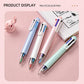 5 PCS/Pack 1.0mm Bullet Tip Six-colors Retractable Ballpoint Pen
