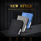 Retro Men Frosted PU Leather Short Wallet Card Bag