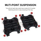 14 PCS/Pack Motorcycle Fuel Tank Vest Bag Base Mount Kit