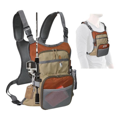 Outdoor Large-Capacity Multi-functional Waterproof Fishing Chest Bag