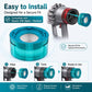 Vacuum Cleaner Replacement Dust Bag Post-Filter For Dyson V10 Optic/Konical, Post-Filter Green, Dust Bag