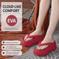 EVA Outer Wear Heightened Thick-Soled Flip Flops, 35-36, 37-38, 39-40