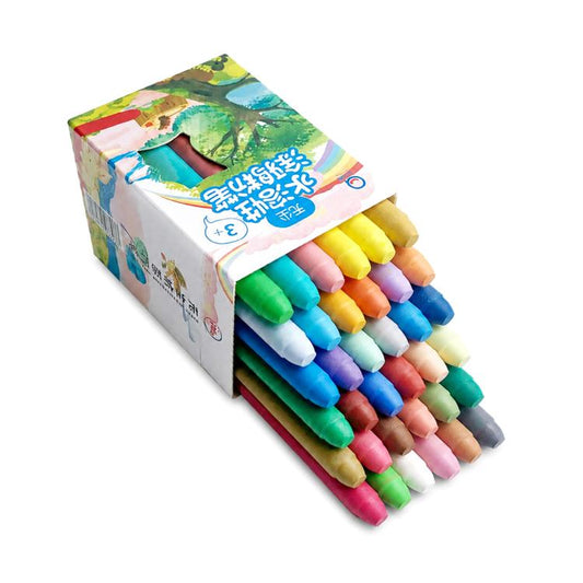 Water-Soluble Dustless Chalk, Colored Drawing Graffiti Chalk, 12 PCS/Set Unwrapped, 24 PCS/Set Unwrapped, 36 PCS/Set Unwrapped, 48 PCS/Set Unwrapped, Colorful 20 PCS/Set Unwrapped, White 20 PCS/Set Unwrapped, White 12 PCS/Set Paper-Wrapped