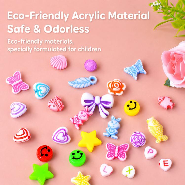 36-grid DIY Beaded Bracelet Kit, Minimalist Accessories, Multiple Accessories
