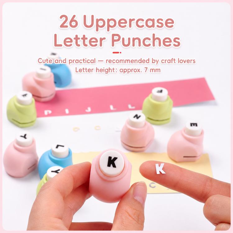 KW-TRIO DIY 26 Letters Journal Box Embossing Tool