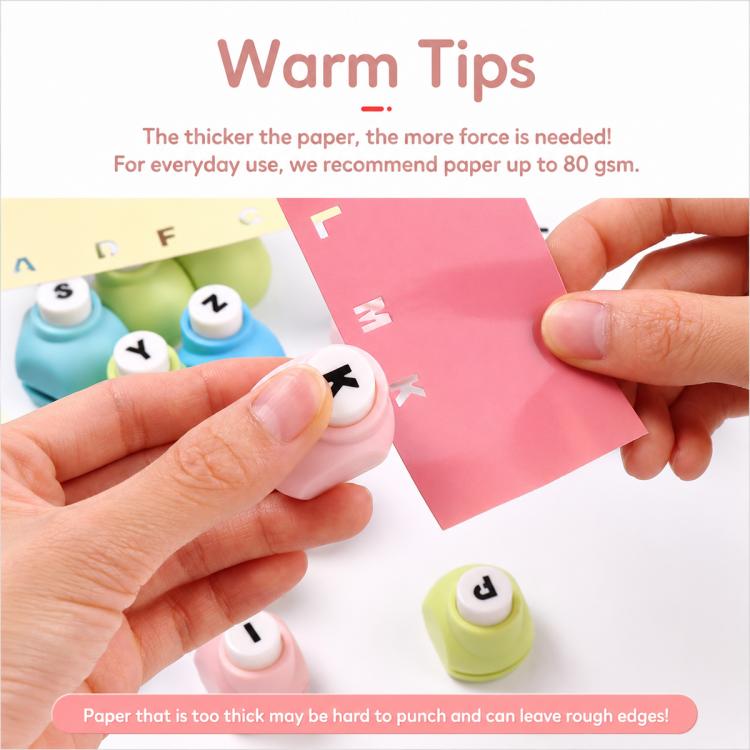 KW-TRIO DIY 26 Letters Journal Box Embossing Tool