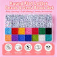 28-grid DIY Beaded Bracelet Kit for Amblyopia Training, 28-grid