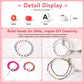 28-grid DIY Beaded Bracelet Kit for Amblyopia Training, 28-grid