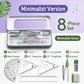 8PCS / Set Anti-myopia Compass and Ruler Set For Students