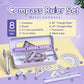 8PCS / Set Anti-myopia Compass and Ruler Set For Students