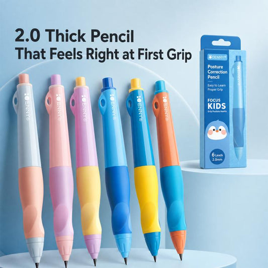 ENMY 5 PCS/Pack Correction Mechanical Pencil Leads, HB Lead Refills, 2B Lead Refills