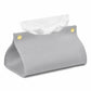 Storage Bag Style Dustproof PU Leather Tissue Box